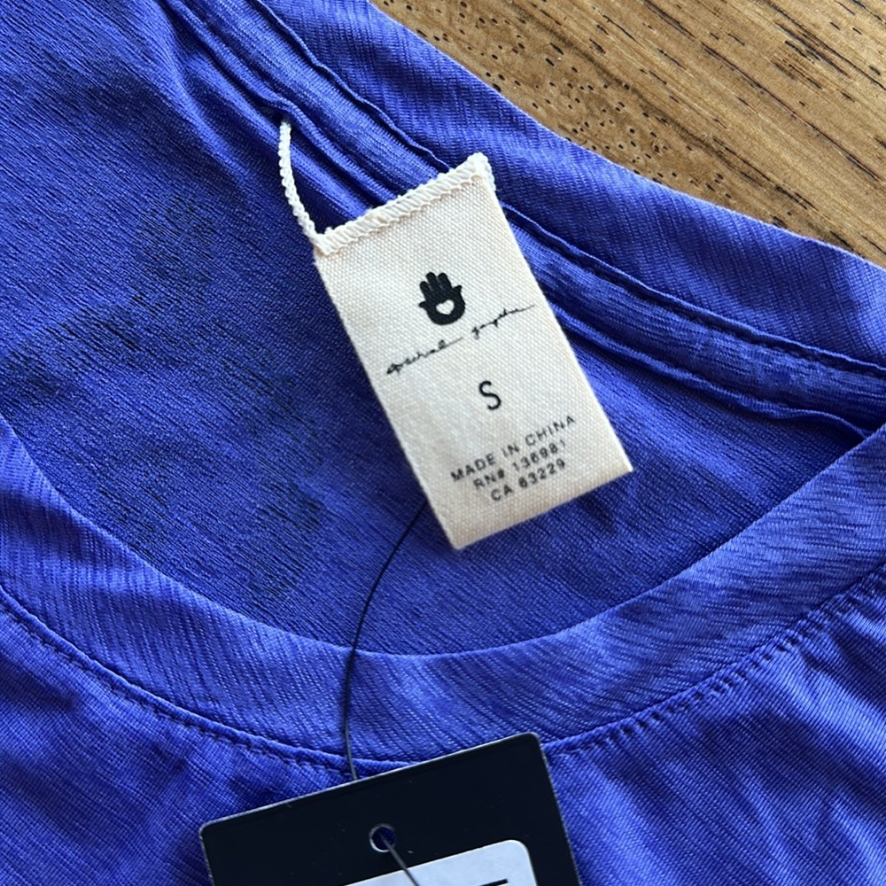 Spiritual Gangster x Peloton Iris color Tank Top - NWT - Size small - Picture 3 of 5